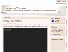 Tablet Screenshot of amazonaswayamou.com
